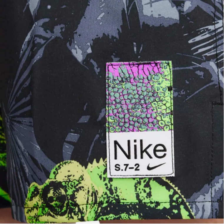 Nike Dri Fit Casual Shorts Men Explosion Green Yellow-3