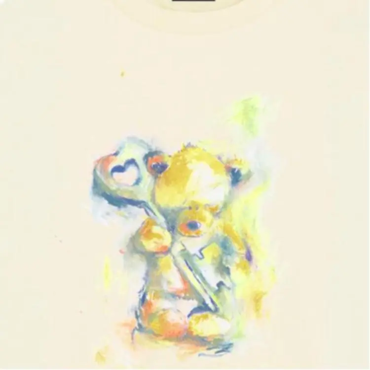 WE11DONE Teddy Printed T shirt-2