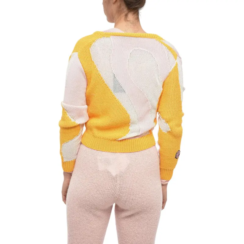 MCM SS22 Sweater Women's Orange-1