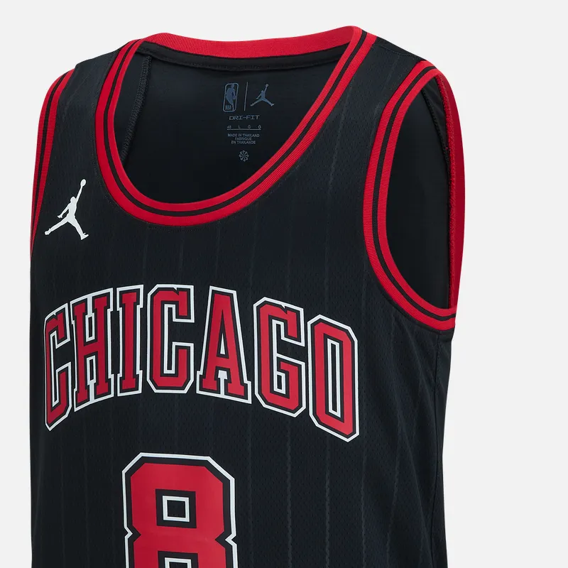 NIKE☆JORDAN☆Basketball Jersey Black Michael Jordan Chicago Bulls Black Nike Jersey Mens Size 44