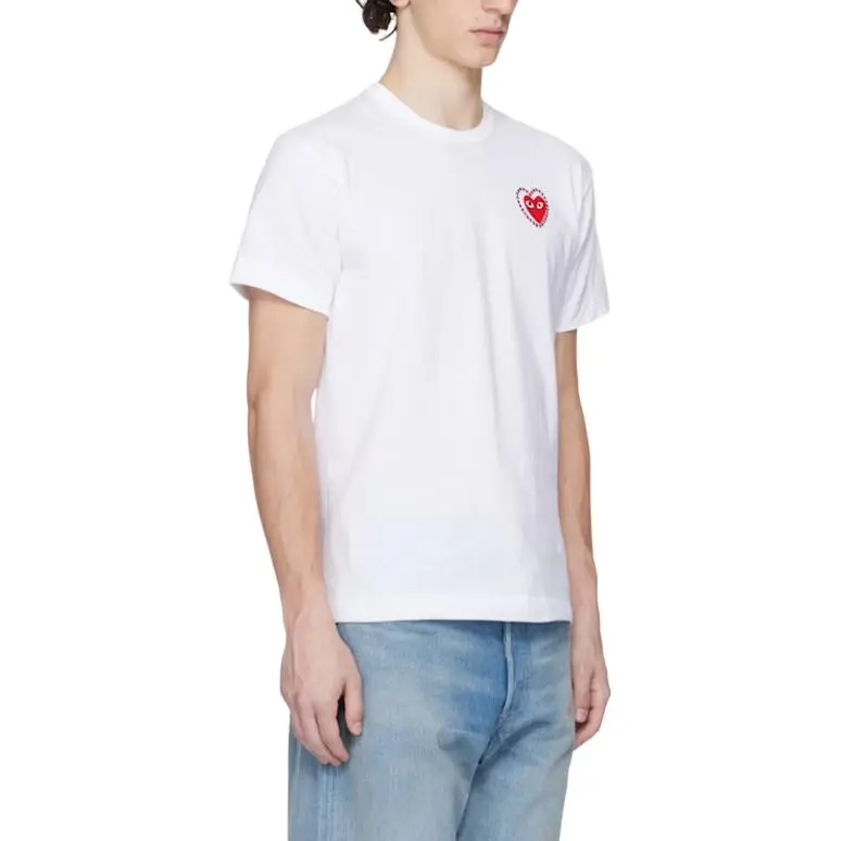 COMME DES GARCONS SHIRT Metalstone Heart T-Shirt-2