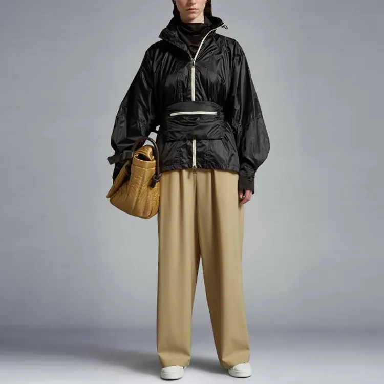 Moncler Casual Pants Women's Brown-1