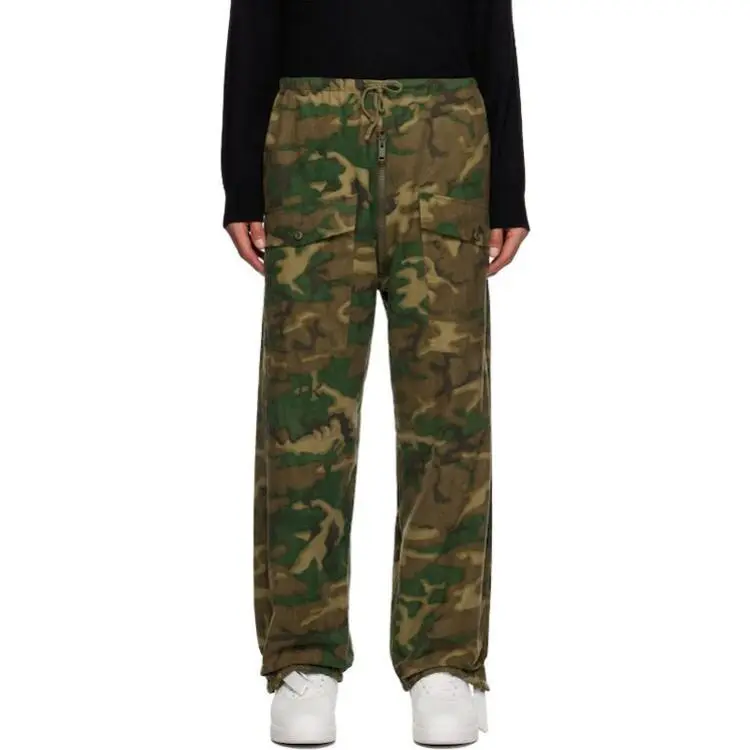 Givenchy Camo Printed Drawstring Trousers-3