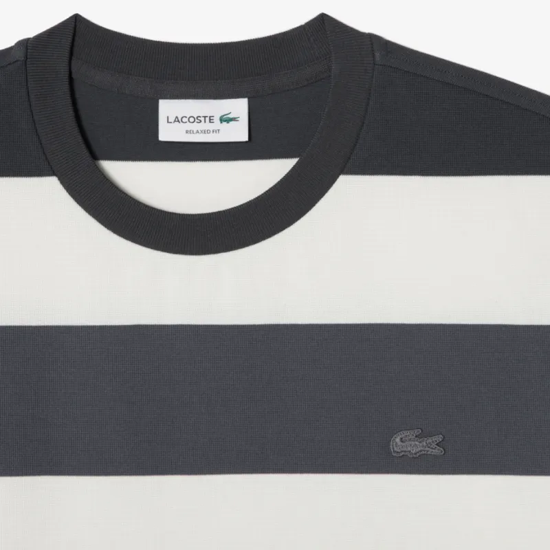 LACOSTE T Shirts Men Gray-1
