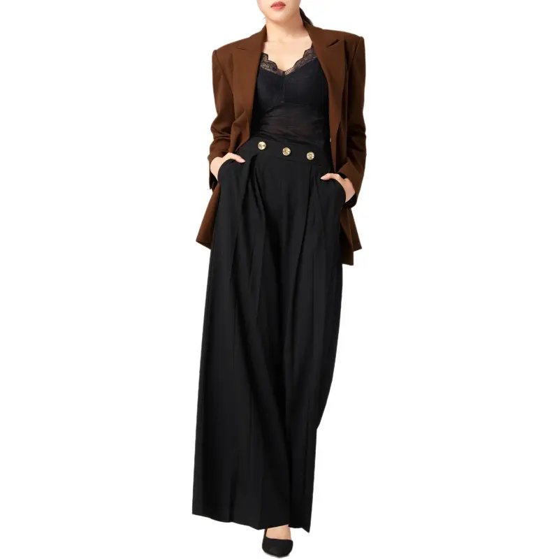 AUI Business Suit Women's Miraclad Coffee Color-3