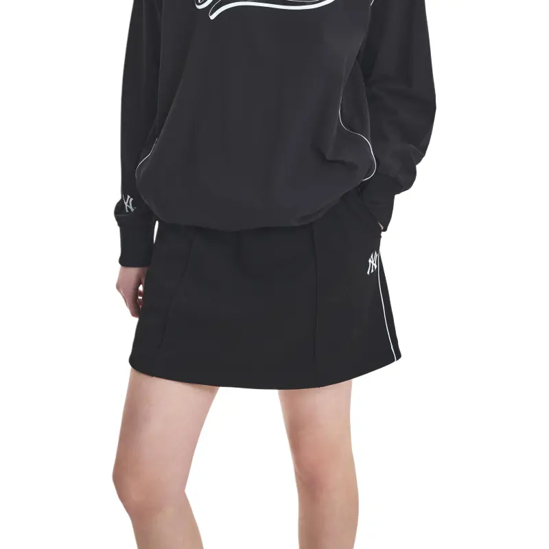 MLB Casual Short Skirts Women's Black-3