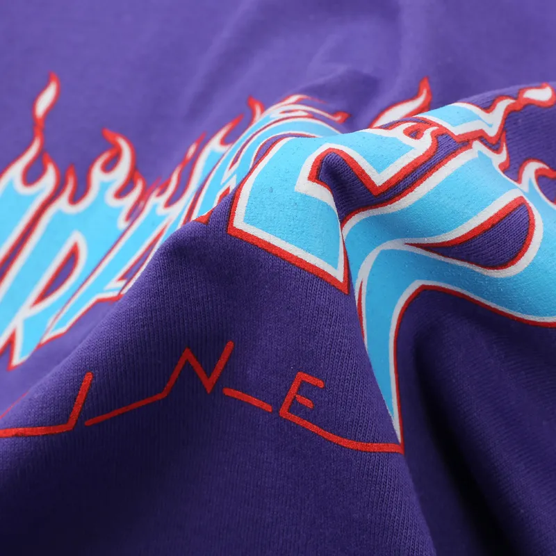 Thrasher T Shirt Japan Version Unisex Purple-1