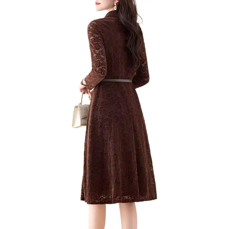 Fele.d Long Sleeved Dress Women's-0