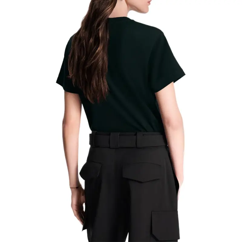 LOUIS VUITTON Flocked Lv T-Shirt-2