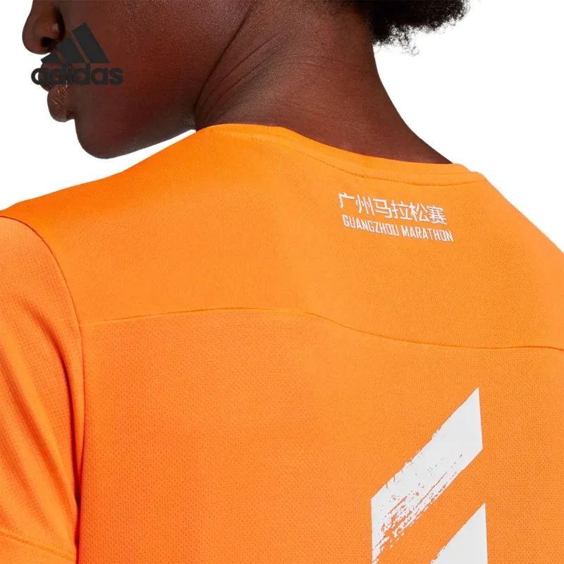 Adidas T Shirts Women's Orange-3
