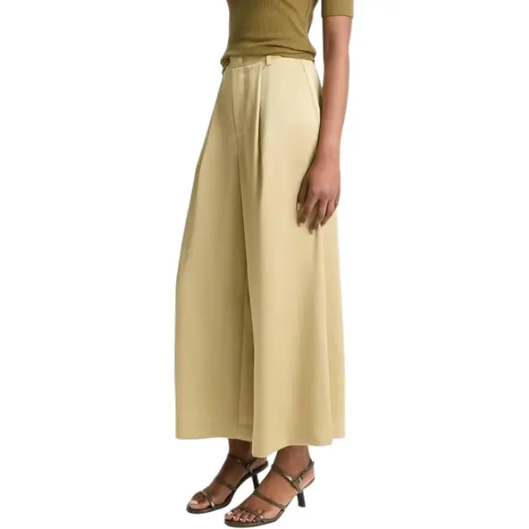 VINCE Casual Pants Women's Yellow-2