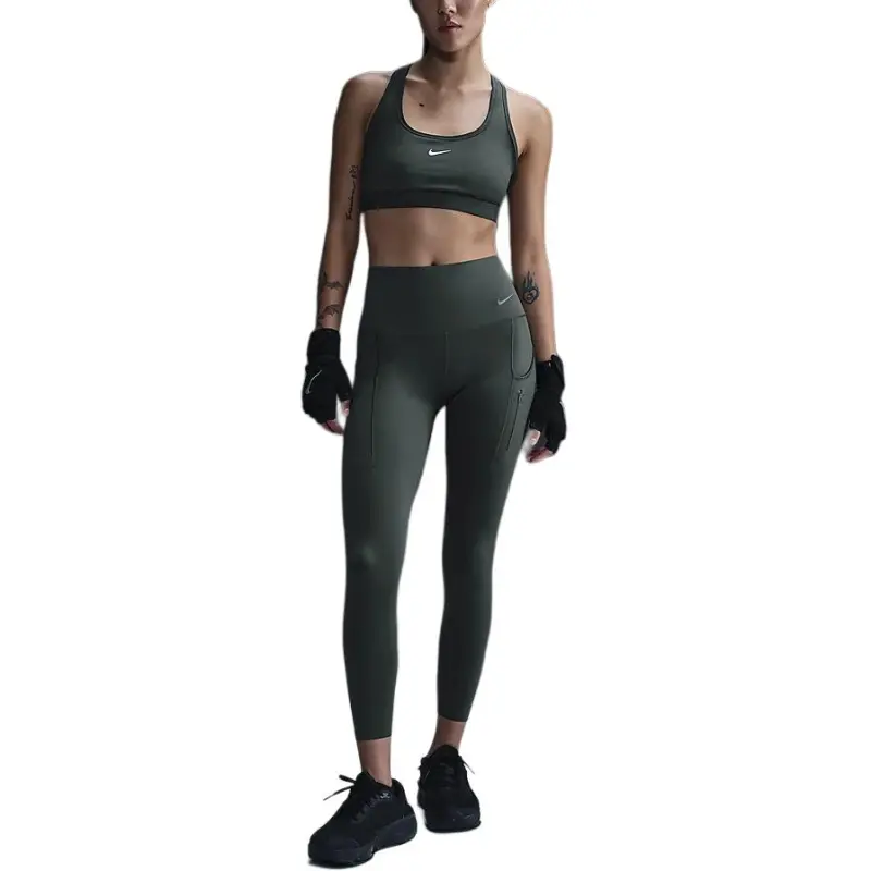 Nike Go Sports Pants Women's Vintage Green/Black-2