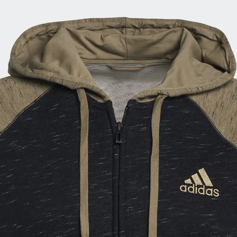 Adidas Free Shipping With AdiClub Essentials Mélange Small Logo Hoodie-5