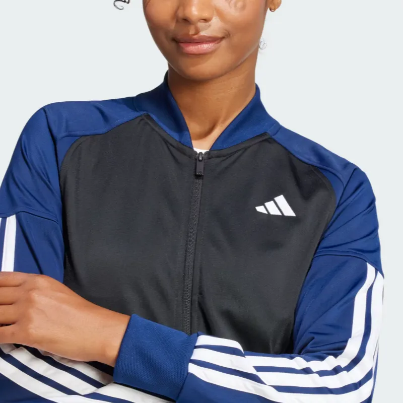 Adidas Free Shipping With AdiClub Tricot 3 Stripes Fashion Track Top-3