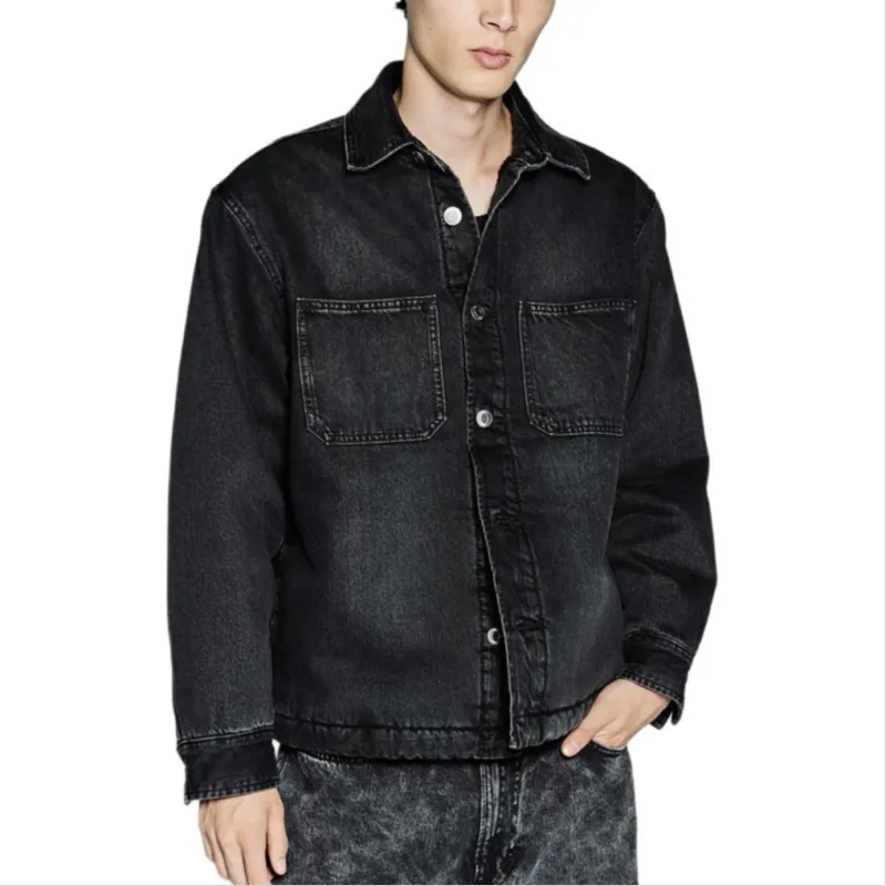 H&M Shirts Men Black-1