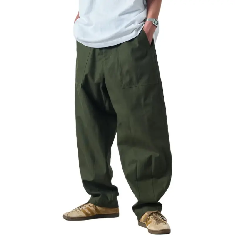 FREAK'S STORE Casual Pants Men's Olive-2
