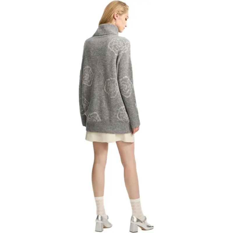 Bebe FW24 Long Sleeved Dresses Women's Gray-2