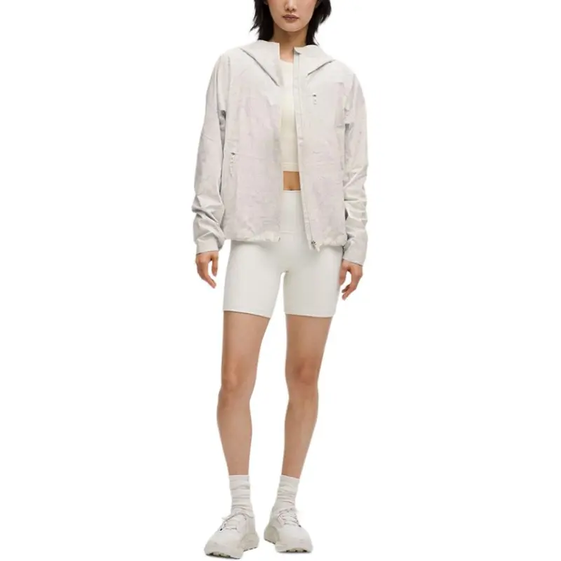 Lululemon SS25 Jacket Women's Light Ivory White Mixed Color Paisley Patchwork/LTIV-2