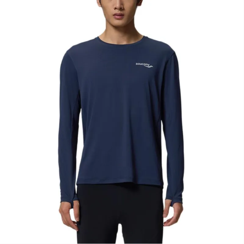 Saucony T Shirt Men's Dazzling Dark Blue-2