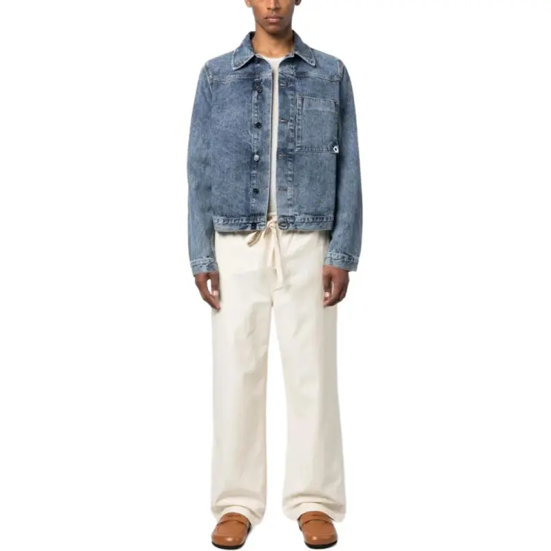 Jacquemus Logo Patch Denim Jacket-2