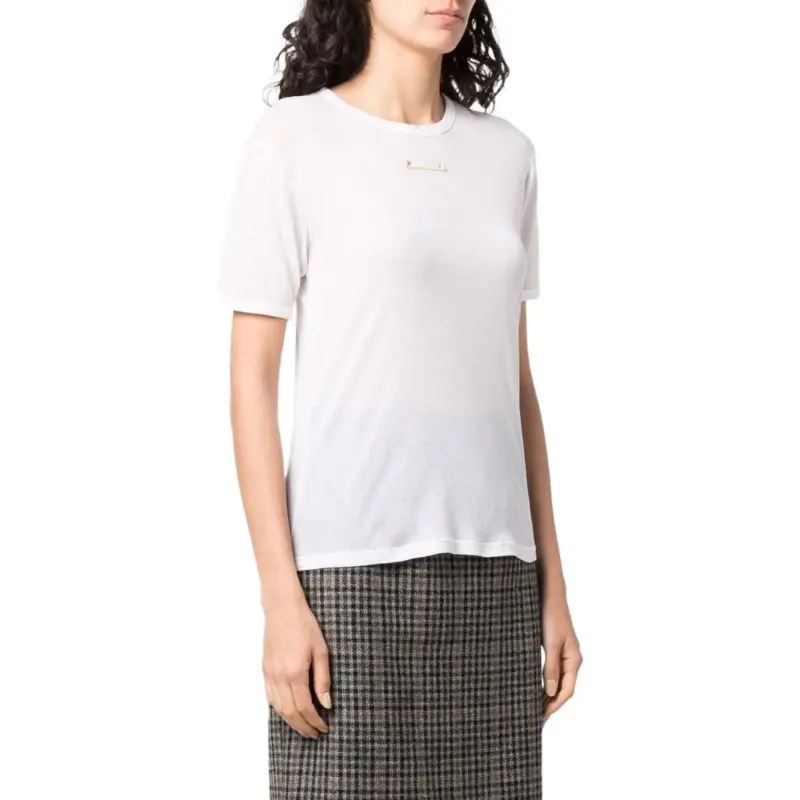 Maison Margiela Signature Patch Crewneck T Shirt-2