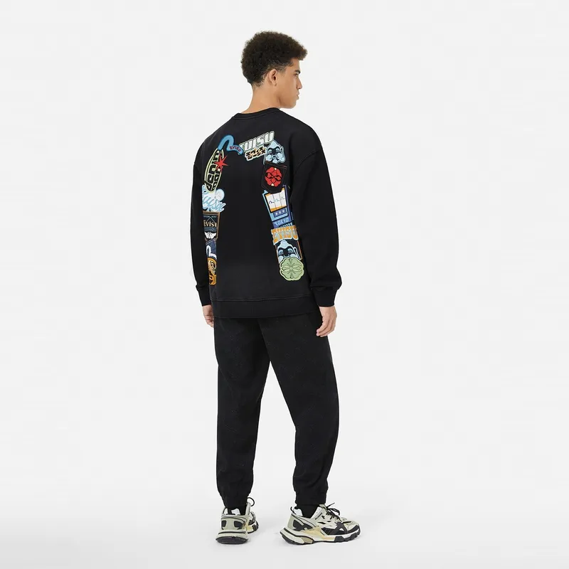 EVISU Sweatshirt Men's Dark Gray-4