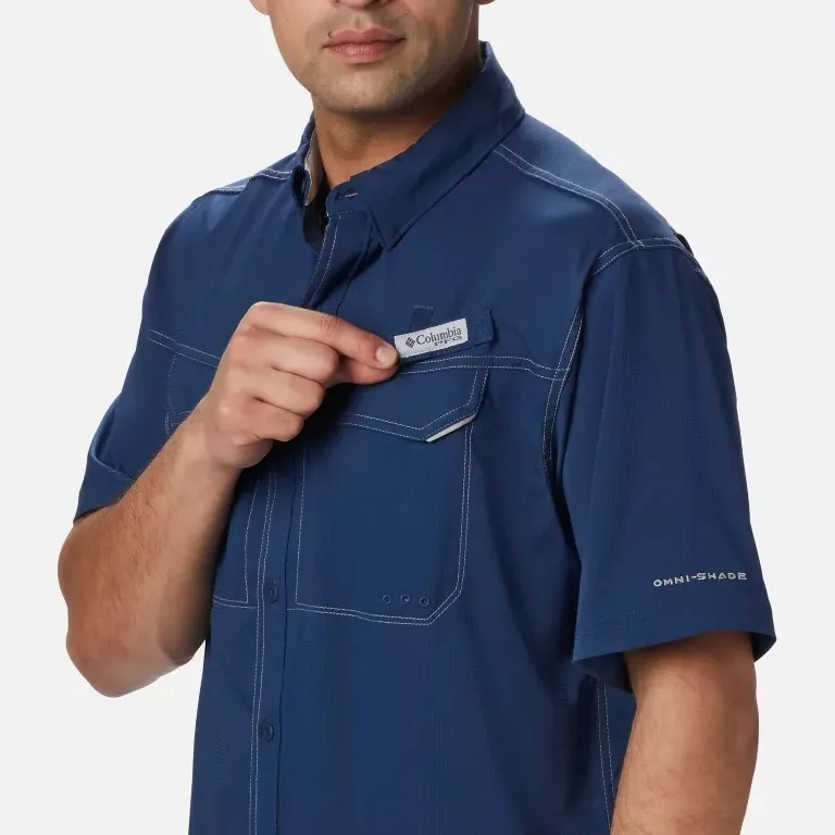 Columbia Shirt Men's Denim Blue-3