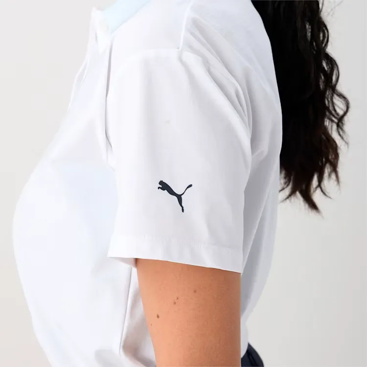 PUMA Polo Shirts Women's White-3