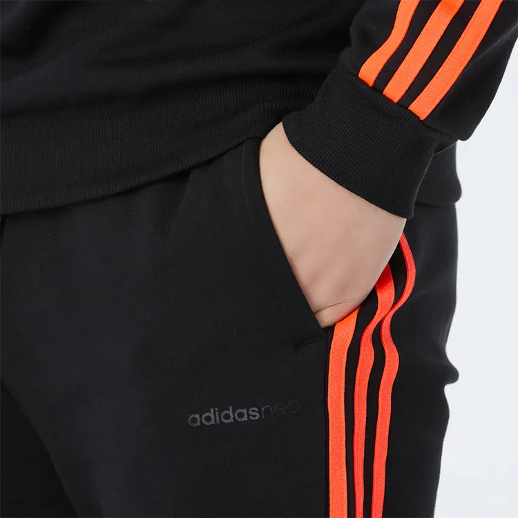Adidas Knitted Sweatpants Men Black-5