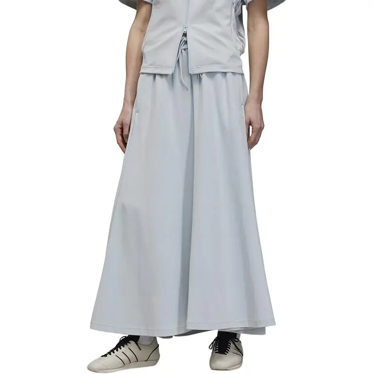 Y 3 Casual Long Skirt Women's Blue-1