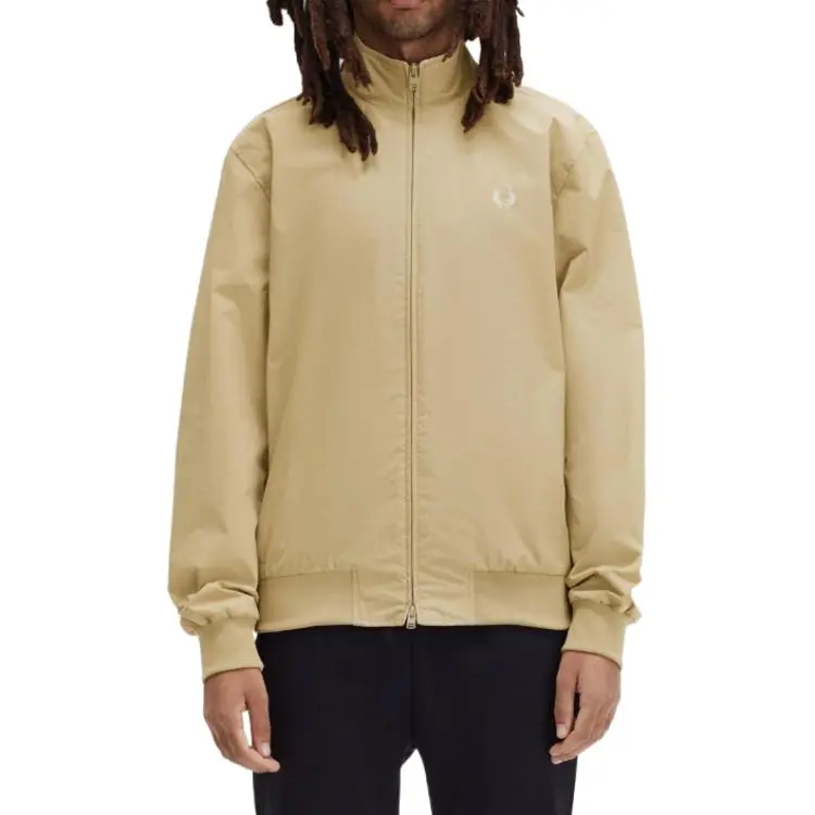 FRED PERRY Jackets Coats Men's Beige-2