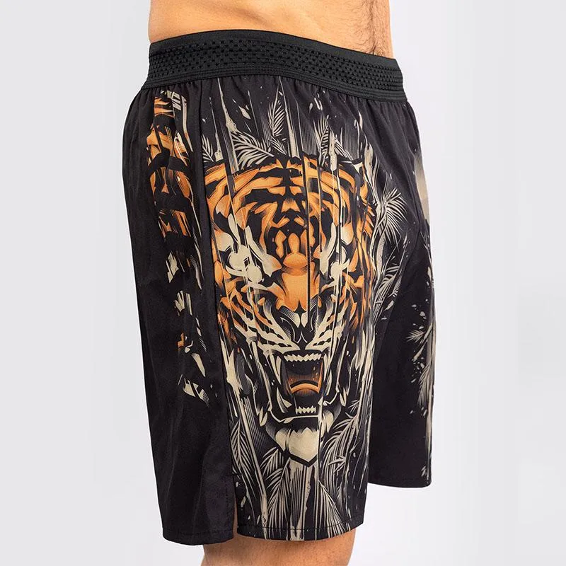 VENUM Tiger Sports Shorts Men's Black/Fluorescent Orange-3