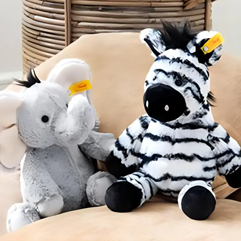 Steiff Zora Zebra White Dolls Plush Doll 30cm High-2