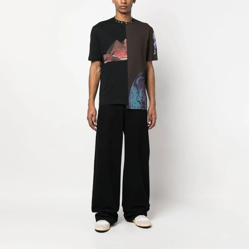 Lanvin T Shirts Men Black-1