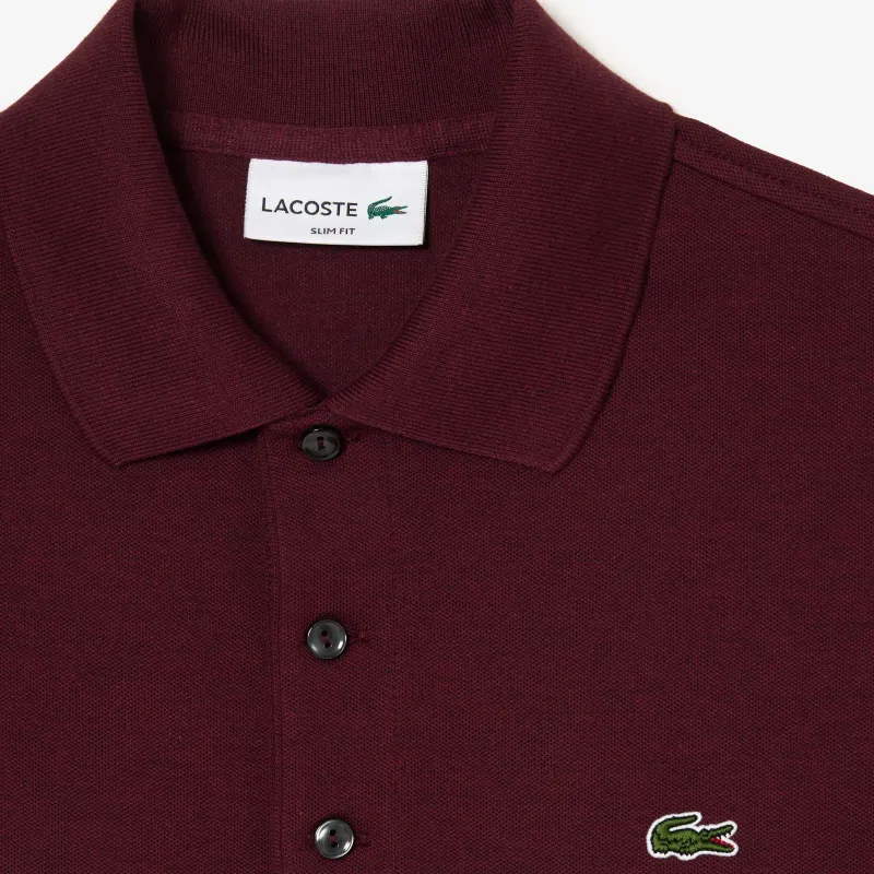 LACOSTE Polo Shirt Men's Bordeaux-1