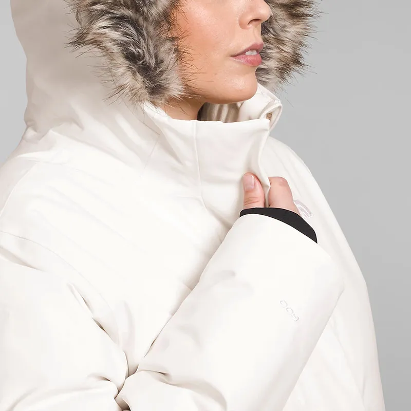 THE NORTH FACE Women's's Plus Arctic Parka Down Jacket Women's White-3