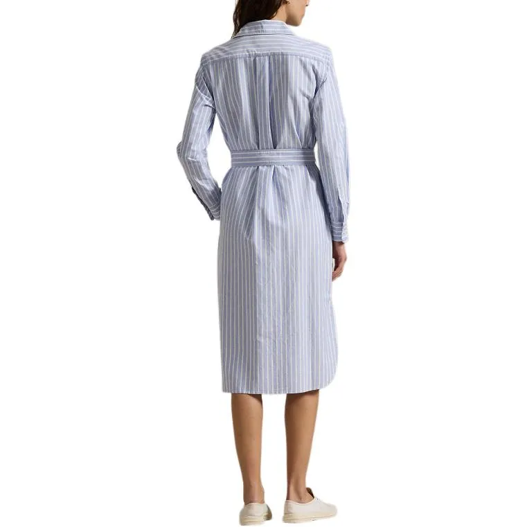 Polo Ralph Lauren Striped Long Sleeved Shirt Dress-2