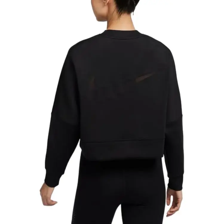 Nike Prima Women's Dri FIT Oversized Crew Neck Cropped Top-3