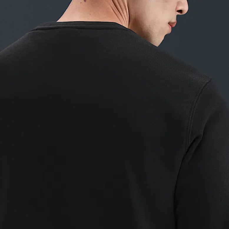 Nike Club Sweatshirt Men's Black/White-3