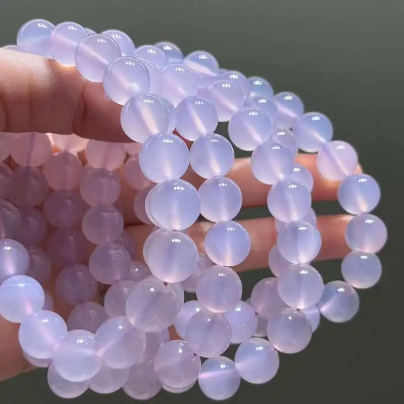 Grace Chalcedony Jade Bracelets Unisex-3