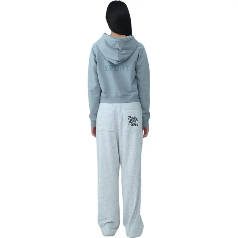 Rest&Recreation SS25 RS ZIP UP HOODIE Sweatshirt Unisex SKY BLUE/Sky Blue-7