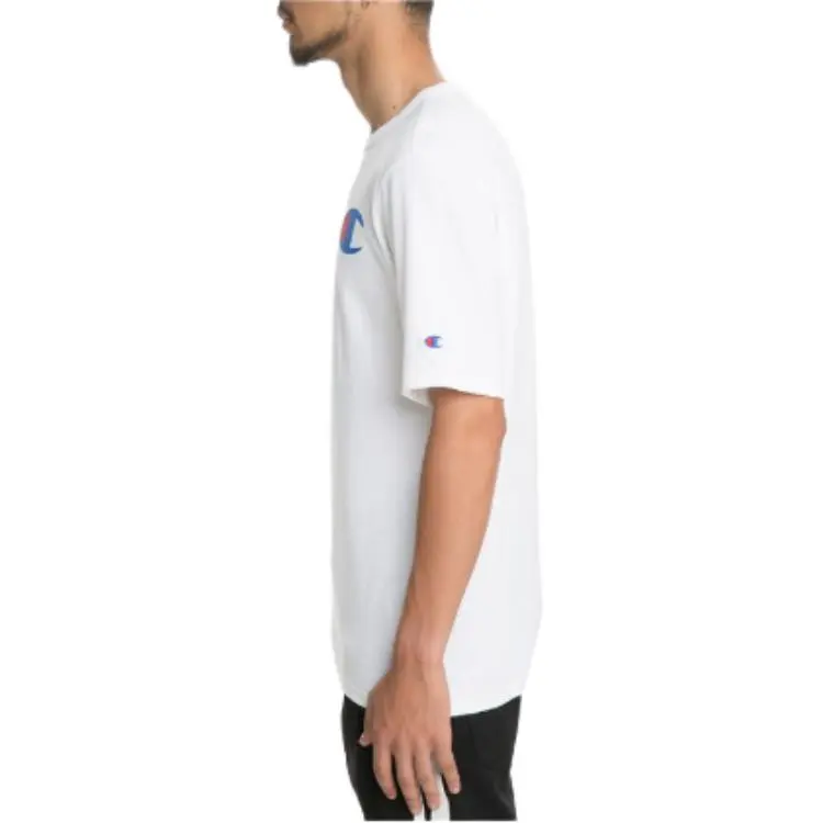 Champion T Shirt US Version Unisex White-2