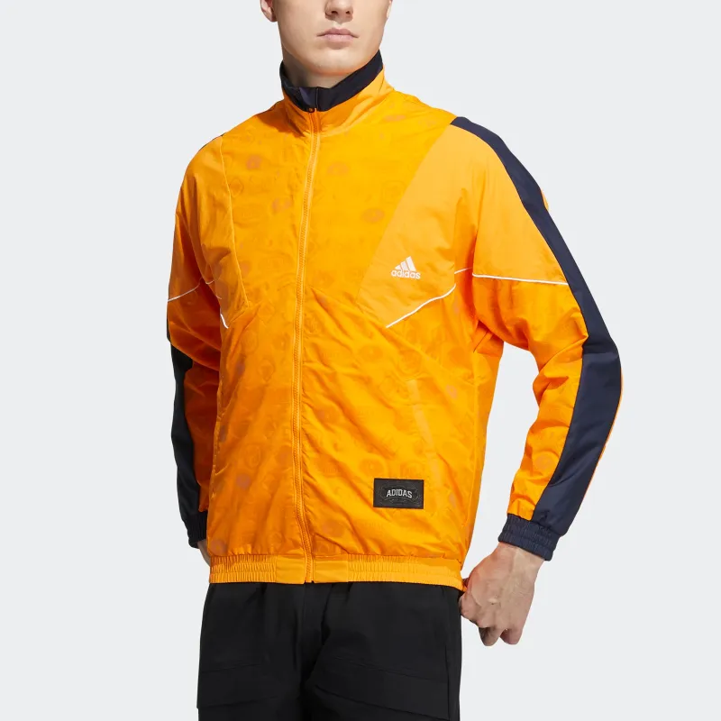 Adidas Jackets Coats Men's Orange-3