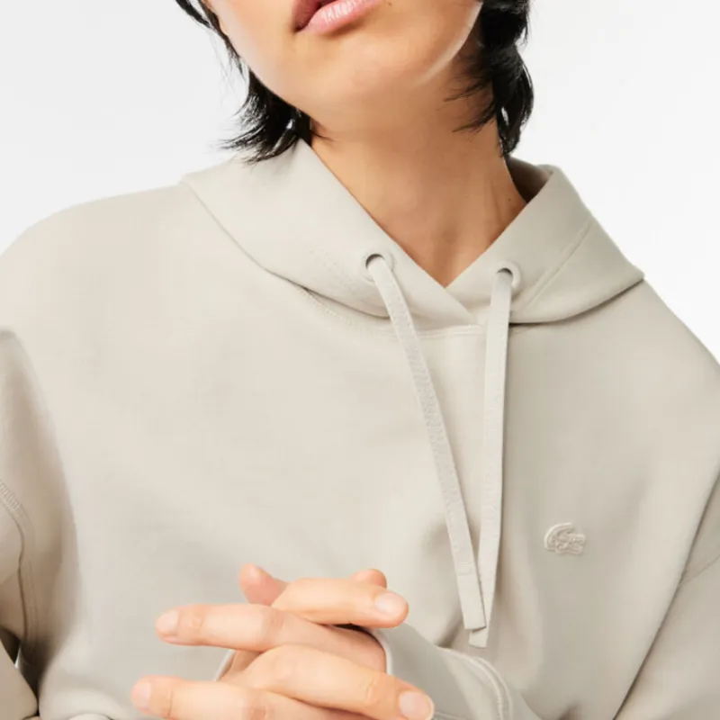LACOSTE Logo patch Thumb slot Hoodie-4