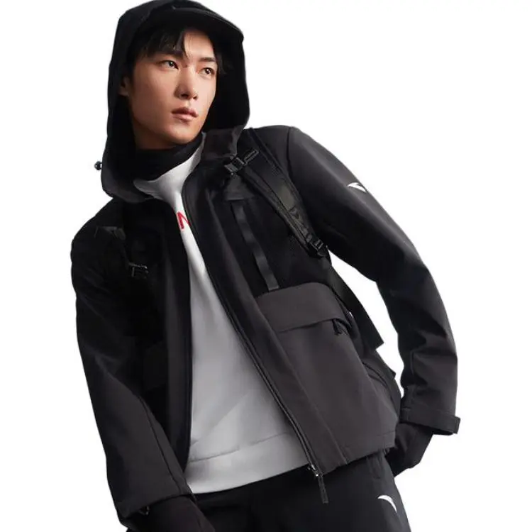 ANTA Jackets Men Black-2