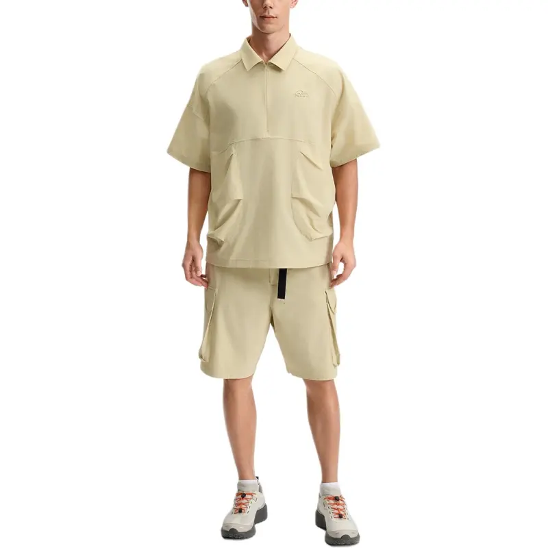 FILA Fitness Cargo Shorts Men's Distant Mountain Yellow-3