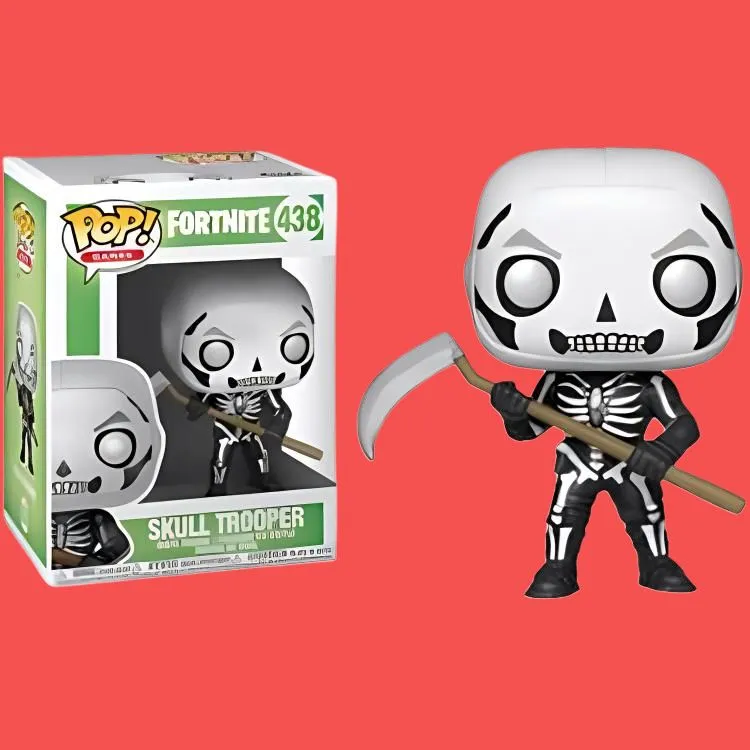 Funko POP! Collection GAMES Fortnite Skull Trooper Chibi Figures 9.5cm-1