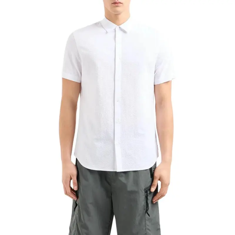 ARMANI EXCHANGEAE SS24 Shirt Men's White-3
