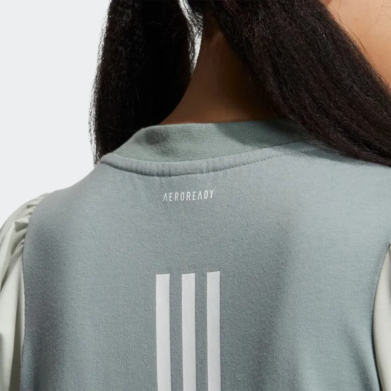 Adidas Short-Sleeved Dresses Women's Gray Blue-5