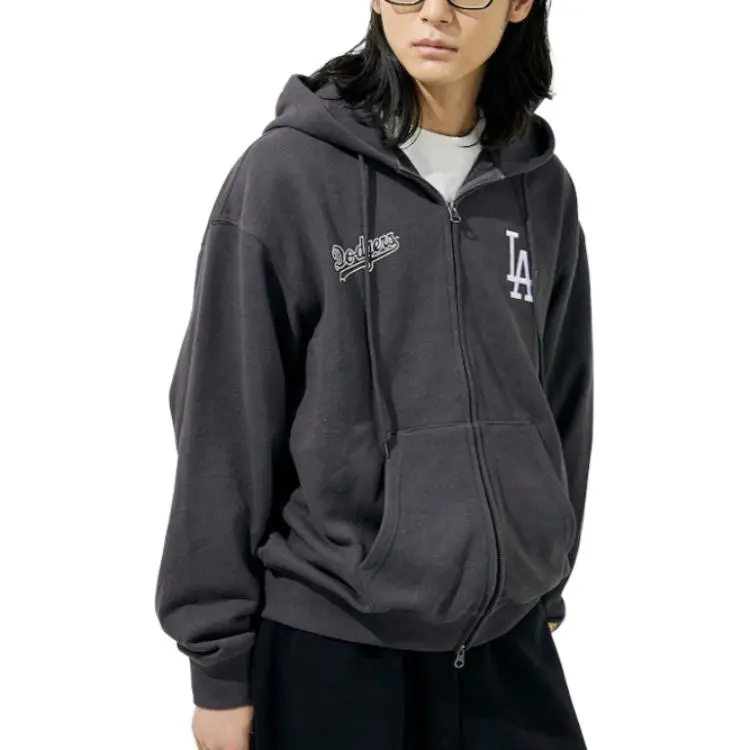 Mlb X FREAK'S STORE Sweatshirts Unisex Charcoal Gray-3